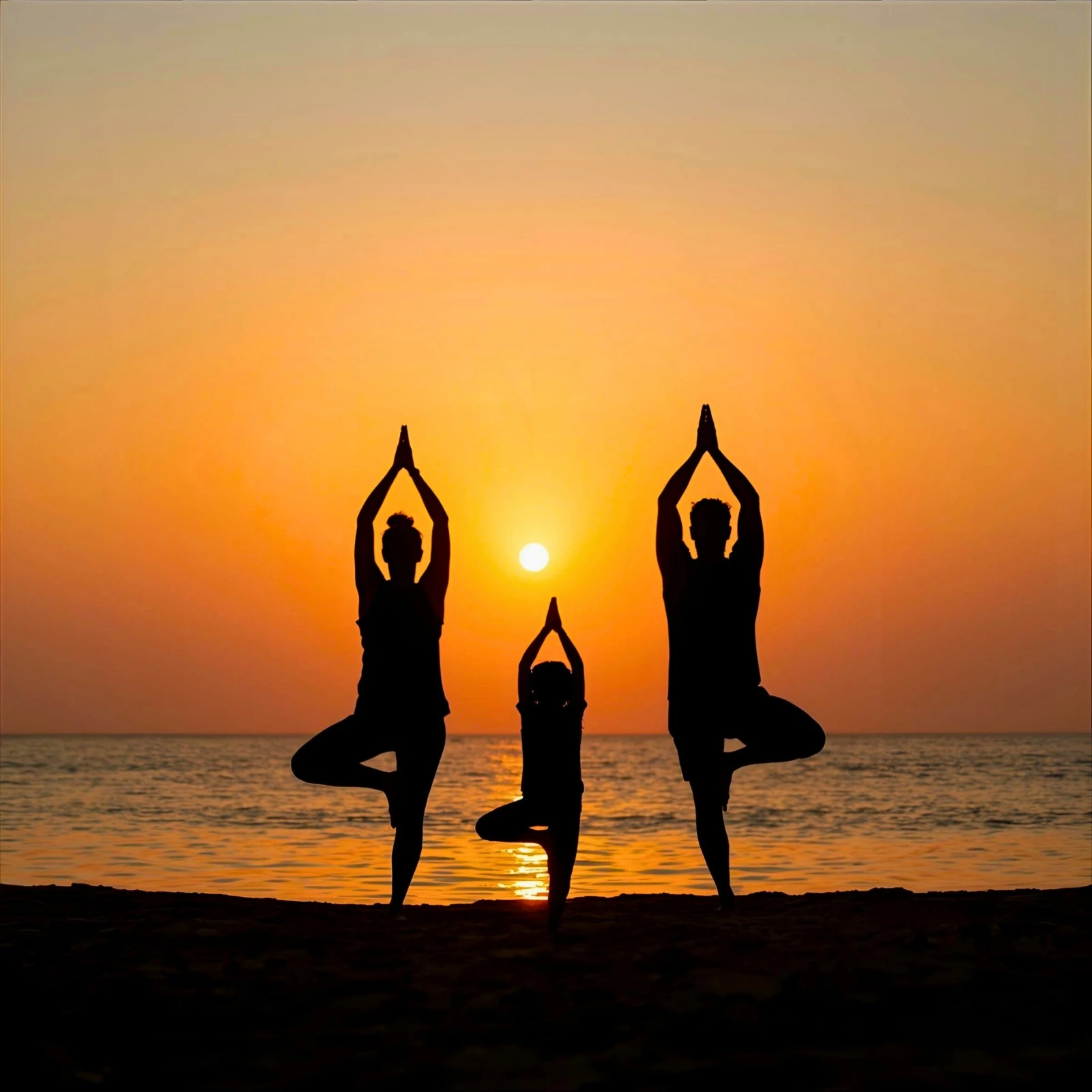 Illustration pour : 5 jeux de Yoga danse à faire à la maison avec les enfants